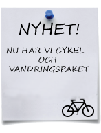 Cykel och vandringspaket